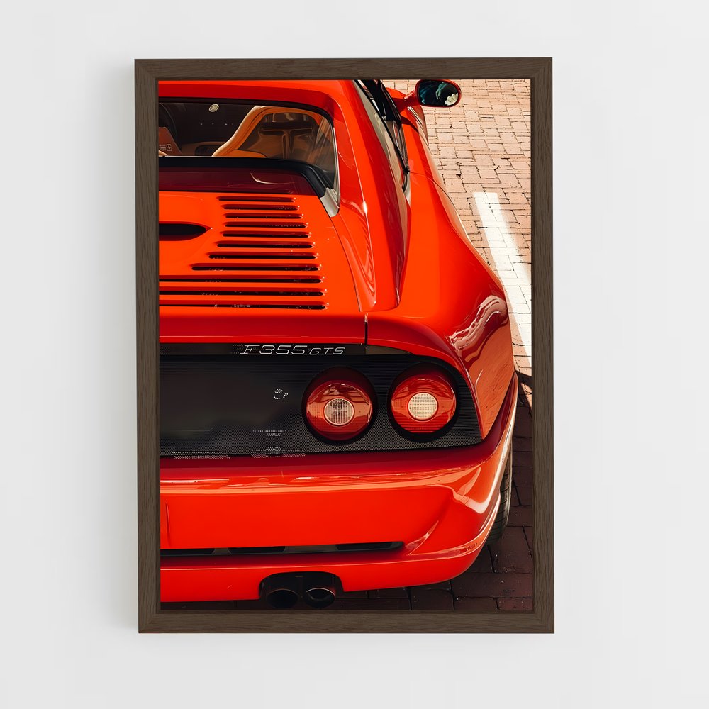 Poster gts de icône – affiche Ferrari (vue 5)